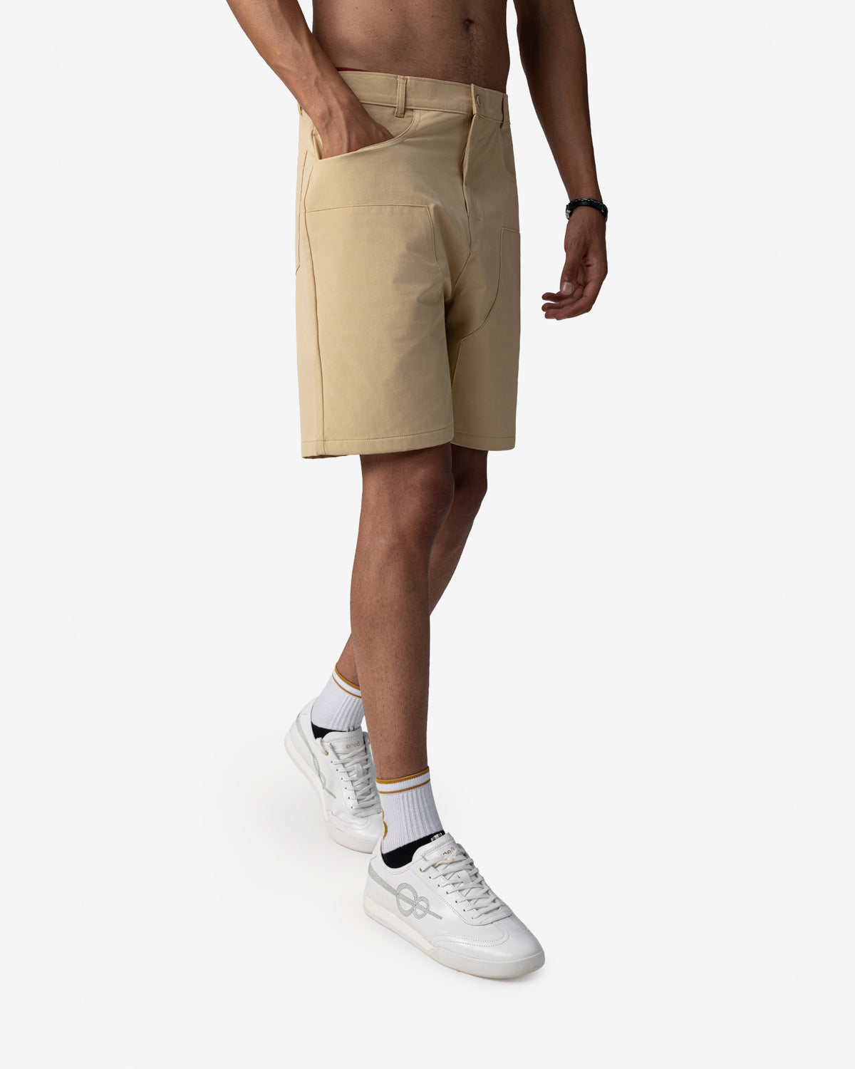 Sync Racing Shorts Sync Carpenter Shorts - Beige – one8