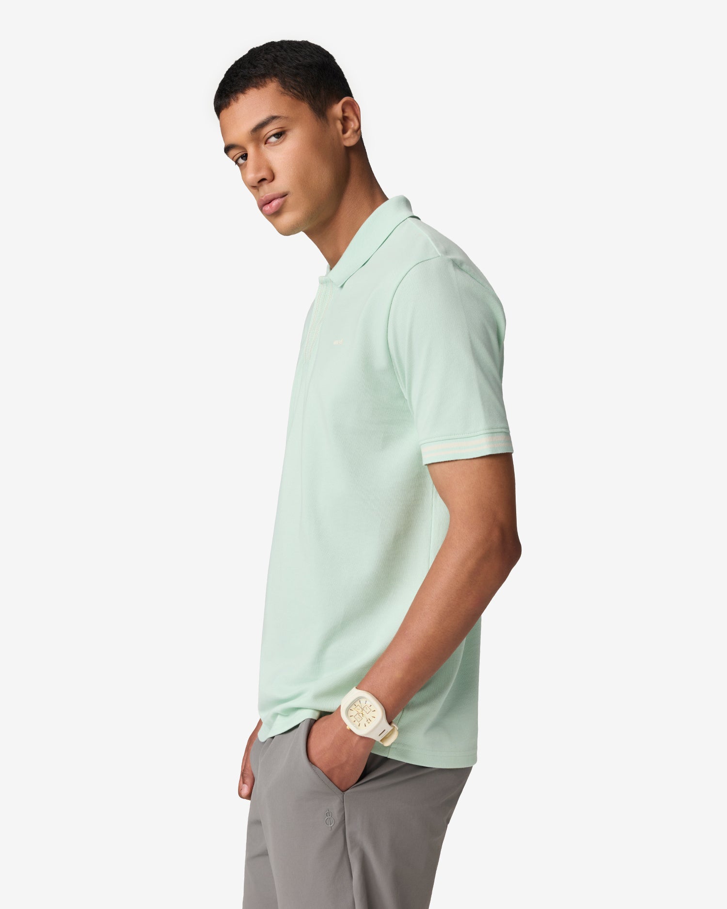 Seam XVIII Polo Green