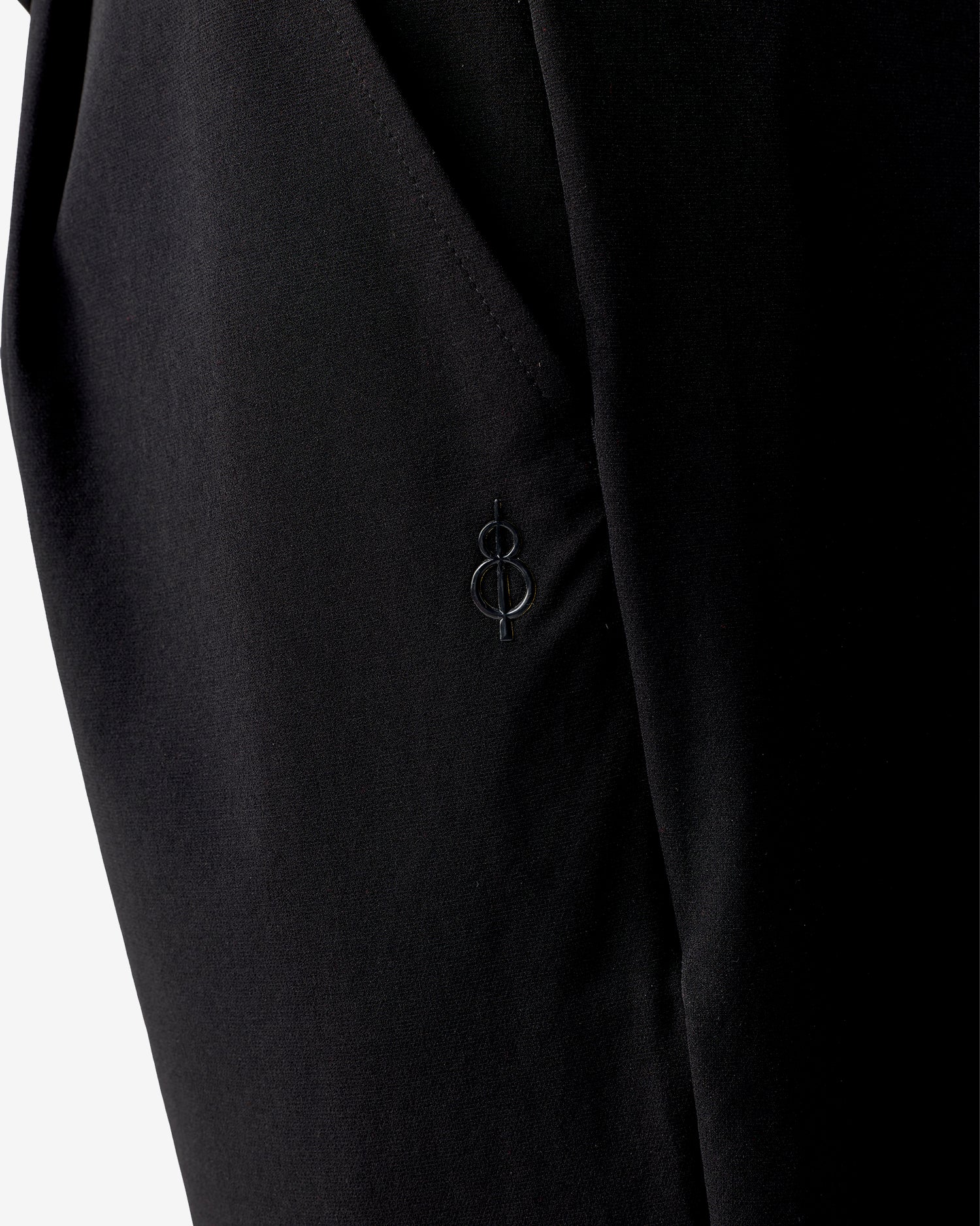 Vintage Buckle Pants - Black