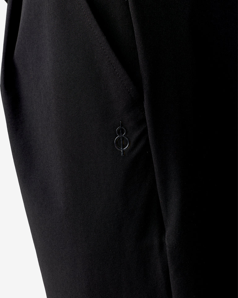 Vintage Buckle Pants - Black