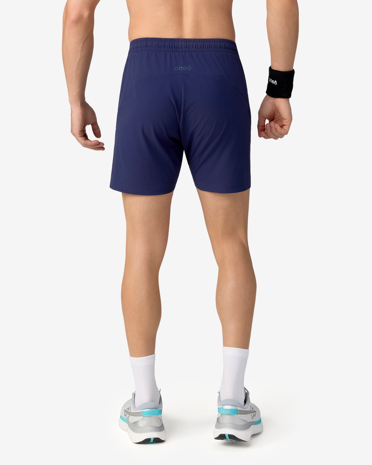 Sonic Curve Woven Shorts Peacoat