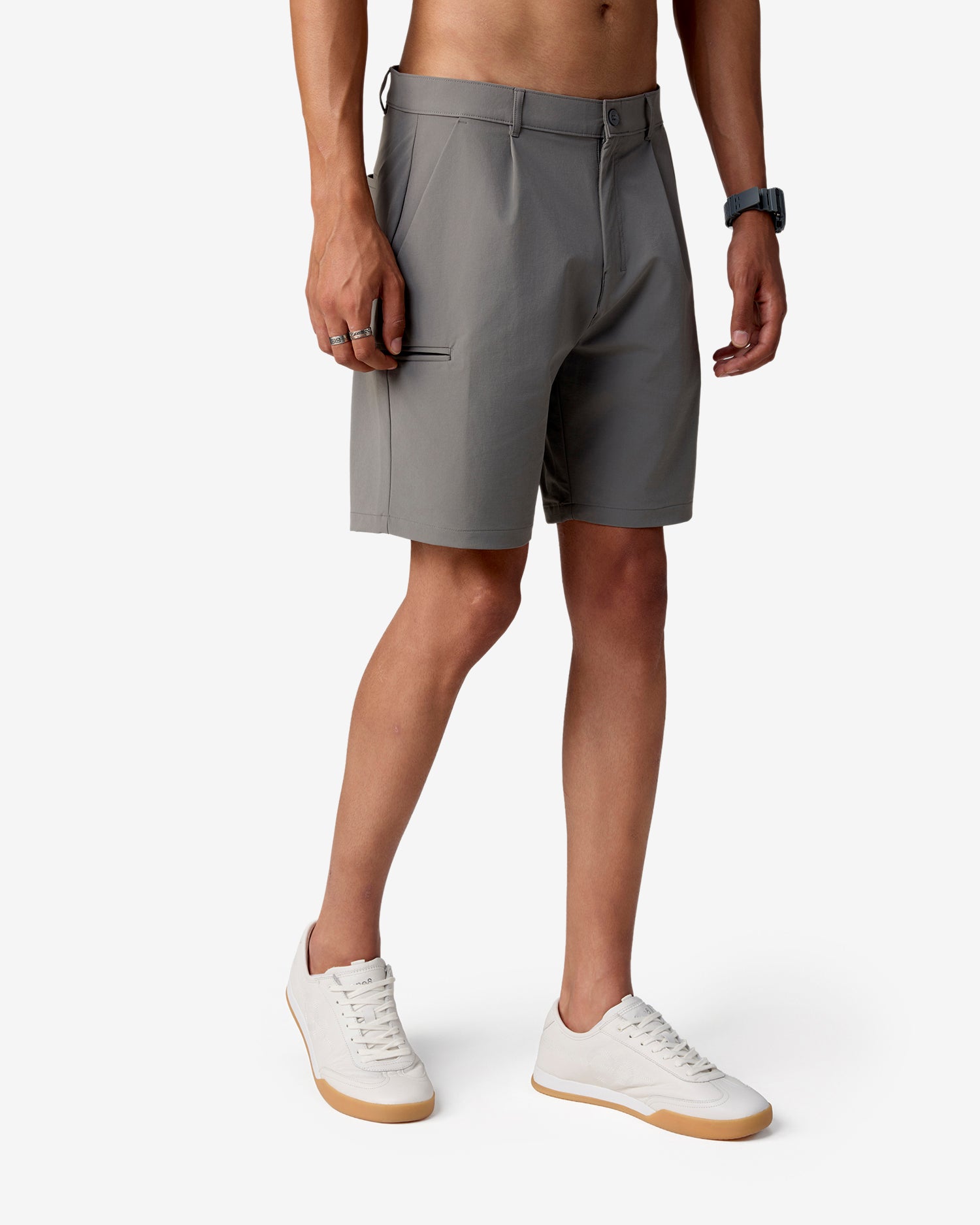 Technical Shorts Steel Grey