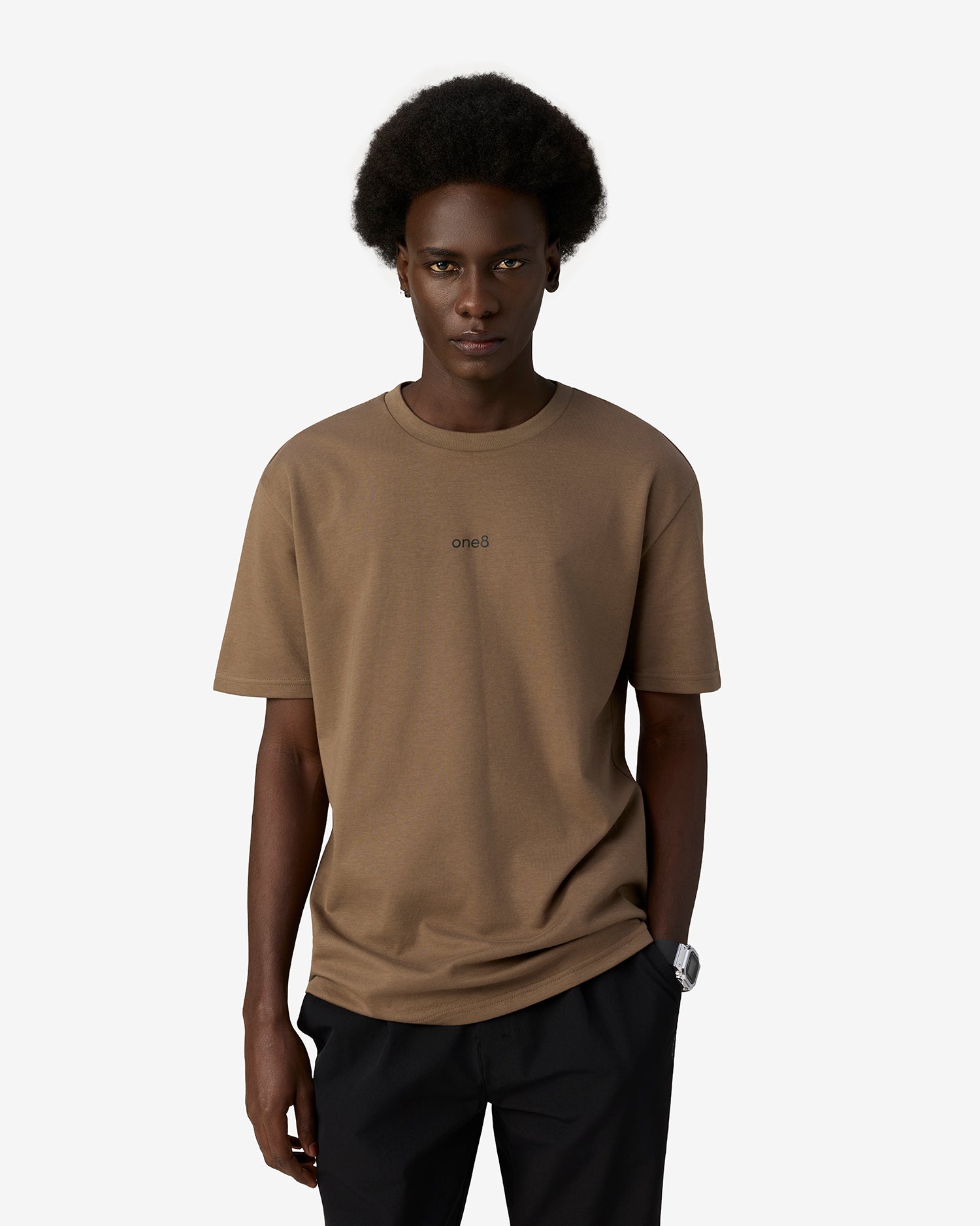 Sonic Boom Reflective T-Shirt - Brown