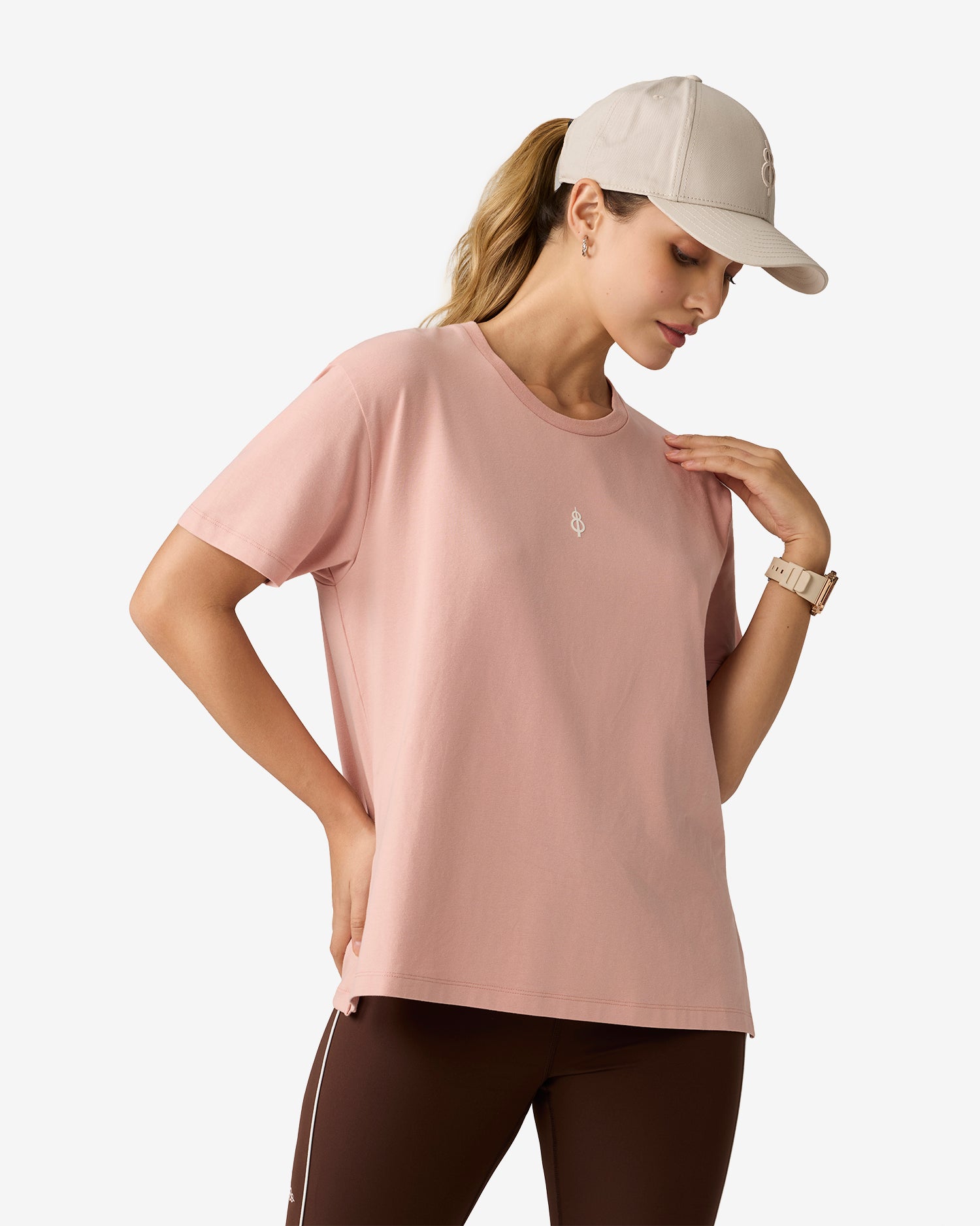 Essentials Bamboo Tee - Pink