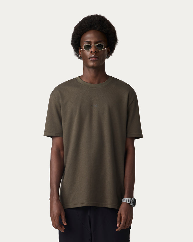 Sonic Boom Reflective T-Shirt - Grey Brown