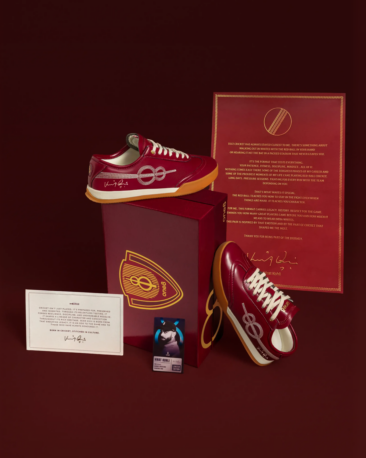 Seam XVIII Signature Test Red - Pitch Brown