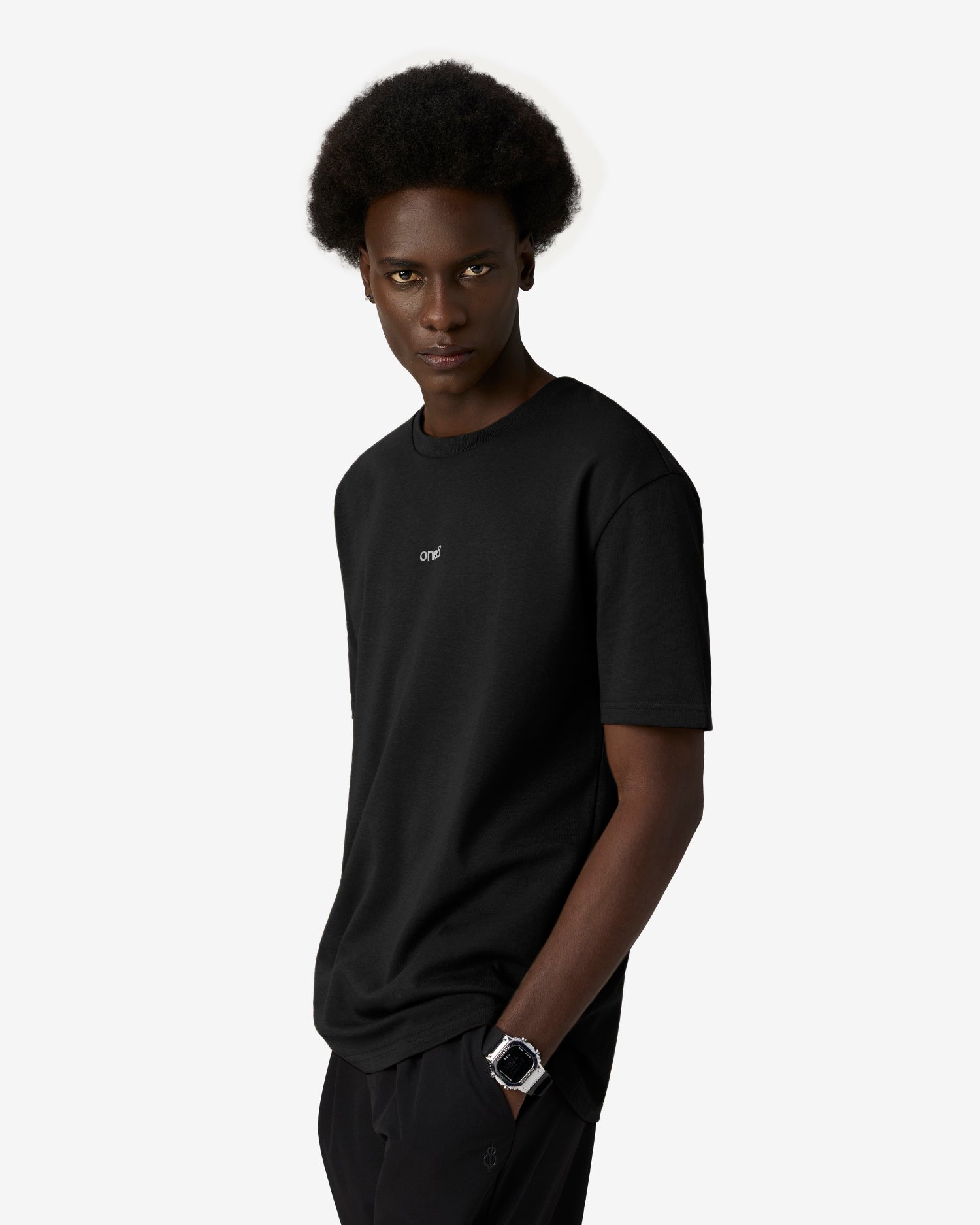 Sonic Boom Reflective T-Shirt - Black