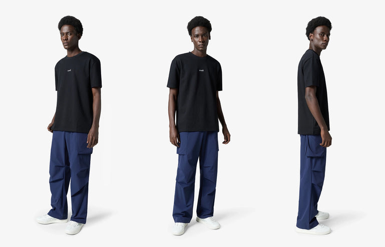 Sonic Boom Reflective T-Shirt - Black