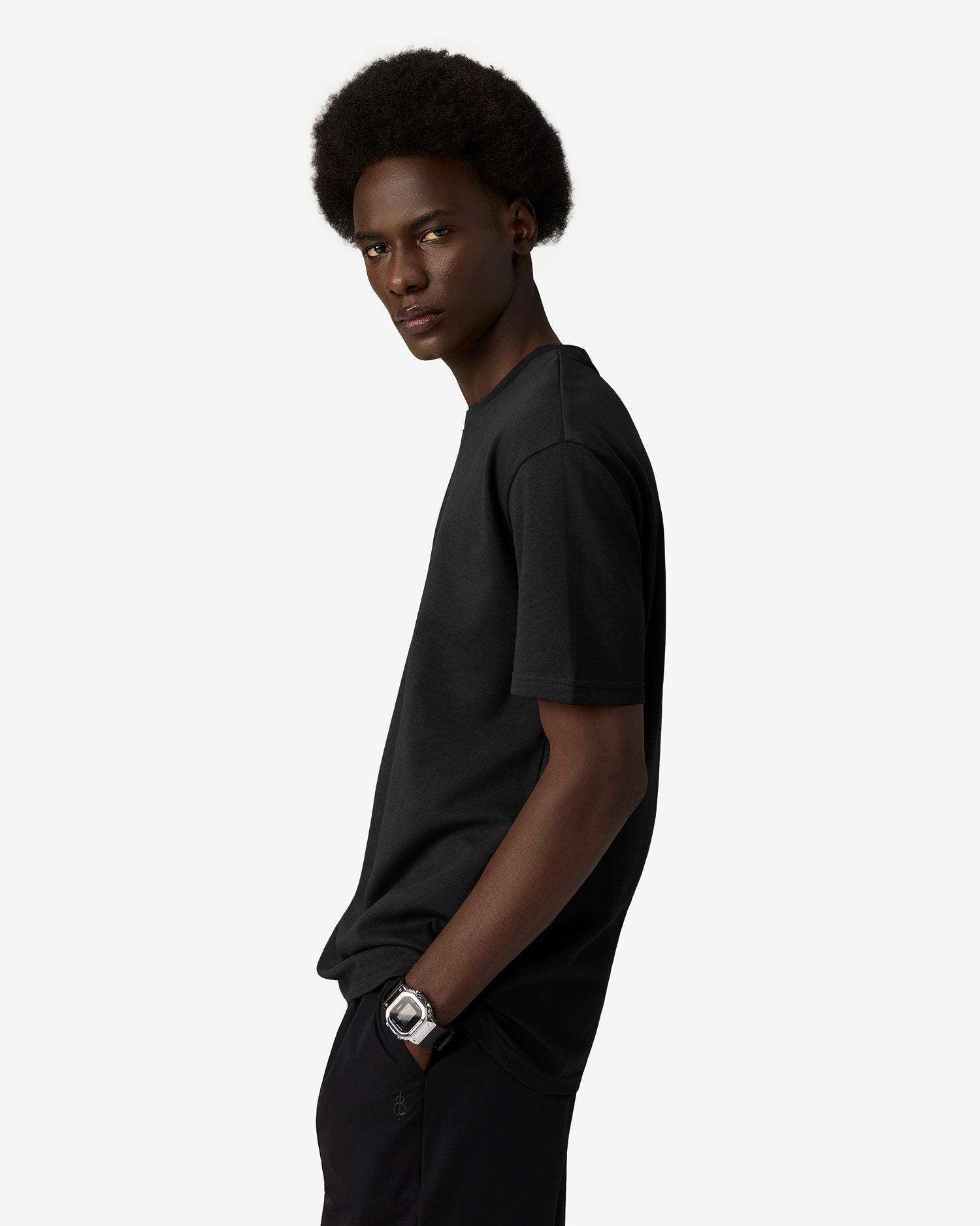 Sonic Boom Reflective T-Shirt - Black