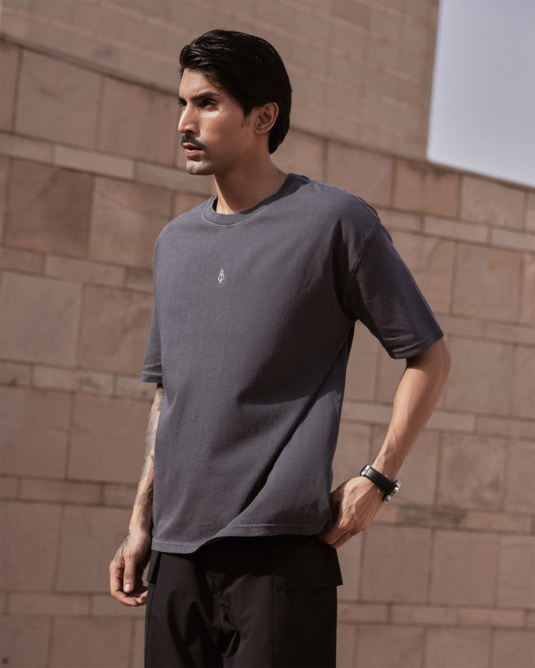 Chakra Tee - Dark Grey