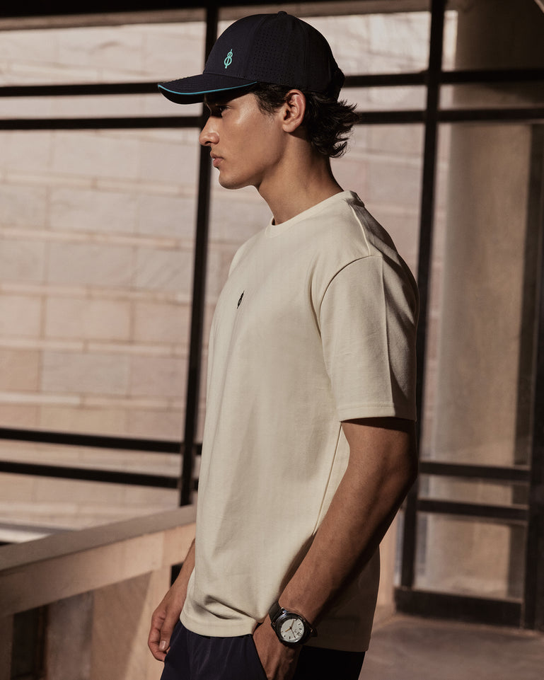 Boom Logo Relaxed T-Shirt - White