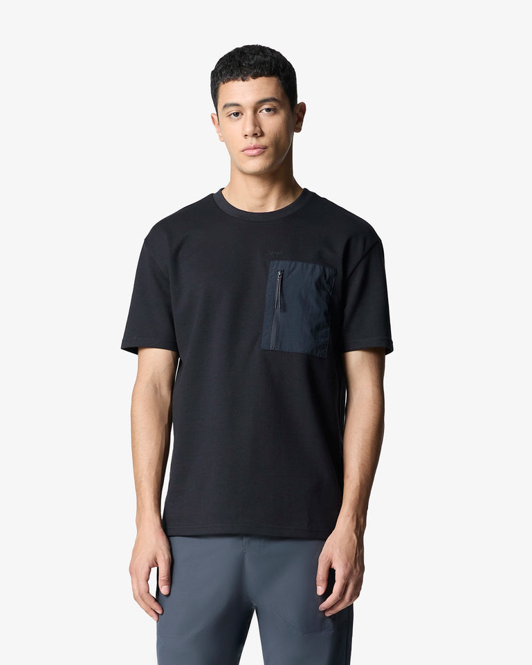 Arc Pocket T-Shirt - Black