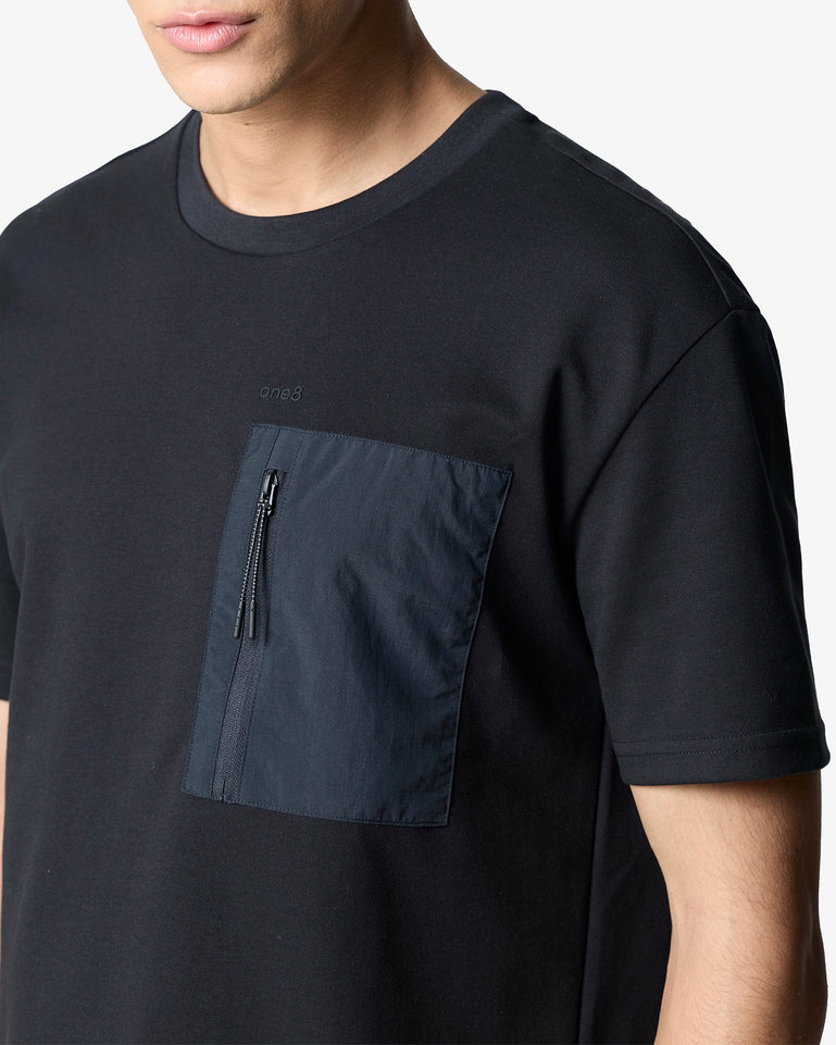 Arc Pocket T-Shirt - Black