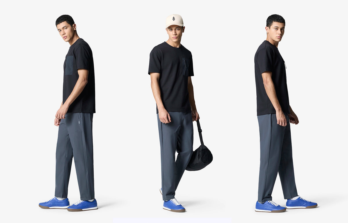 Arc Pocket T-Shirt - Black