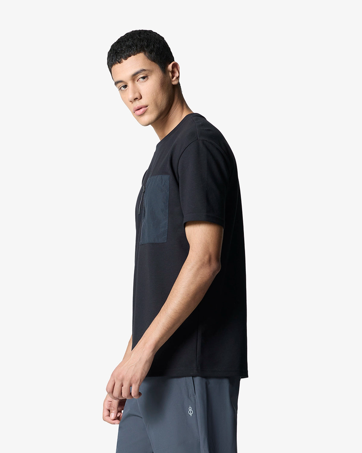 Arc Pocket T-Shirt - Black