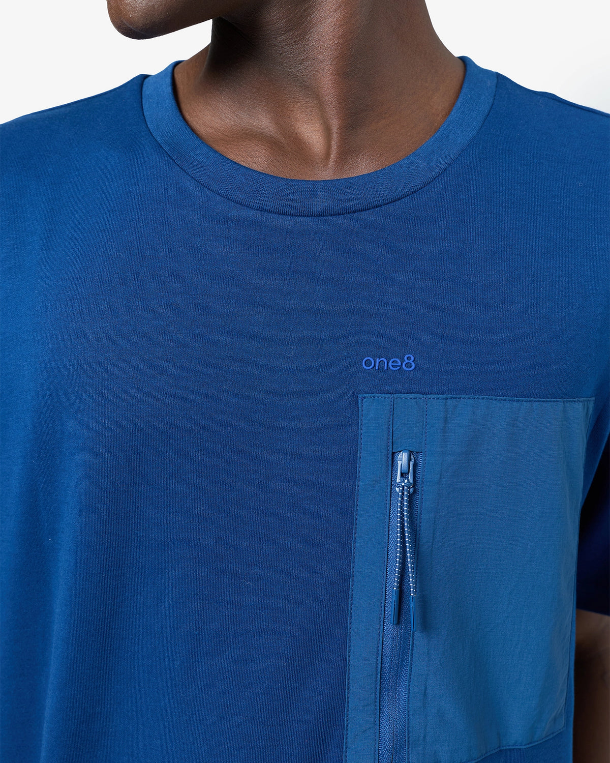 Arc Pocket T-Shirt - Blue
