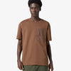 Arc Pocket T-Shirt - Brown