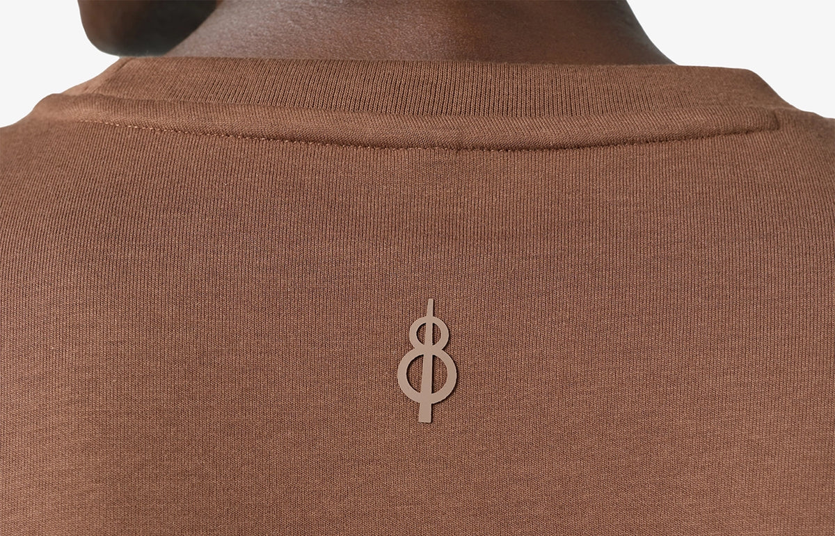 Arc Pocket T-Shirt - Brown
