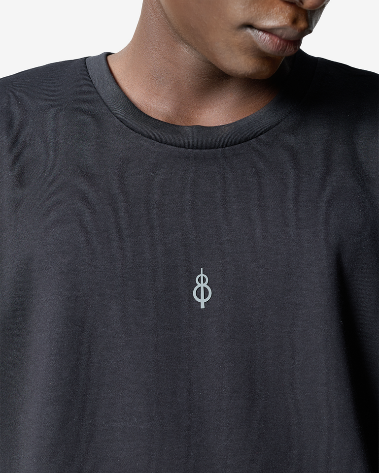 Boom Logo Relaxed T-Shirt - Black
