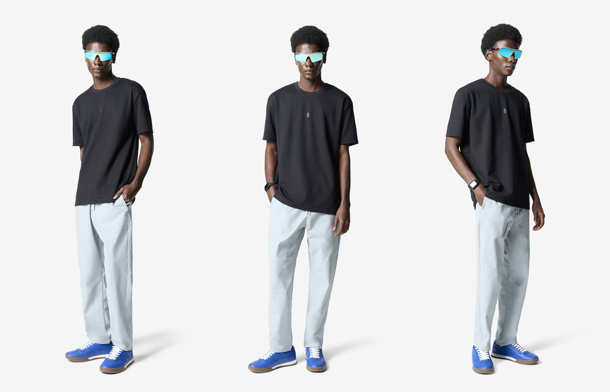 Boom Logo Relaxed T-Shirt - Black