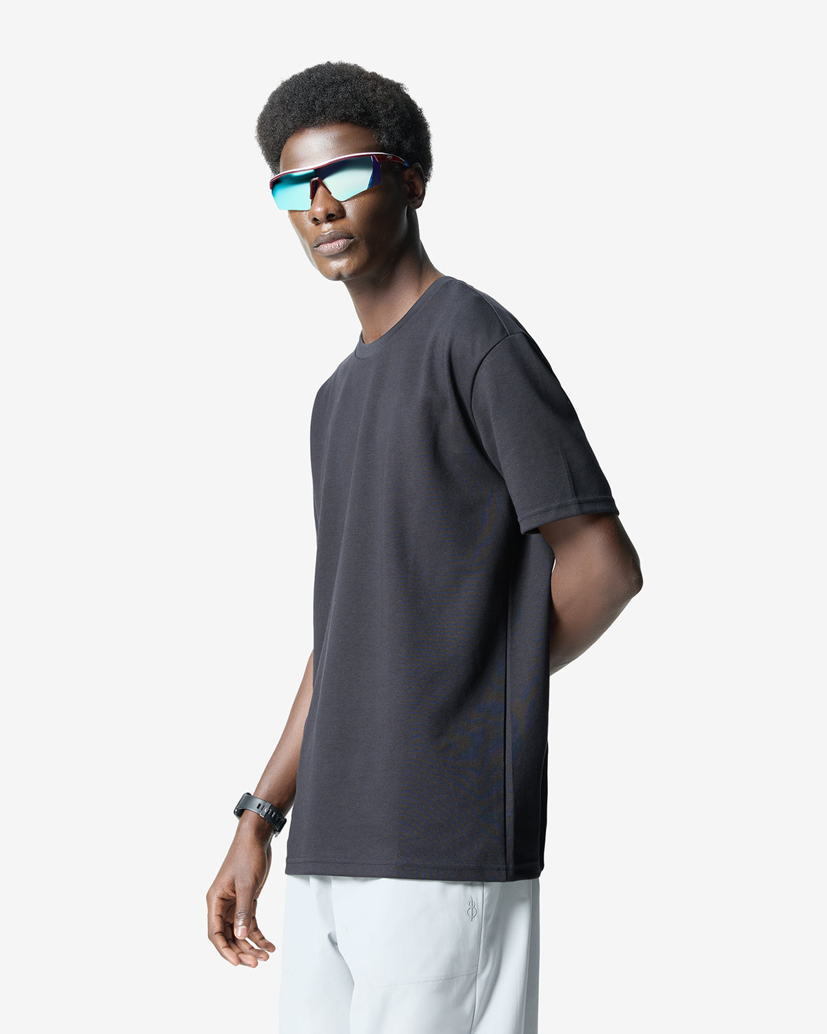 Boom Logo Relaxed T-Shirt - Black
