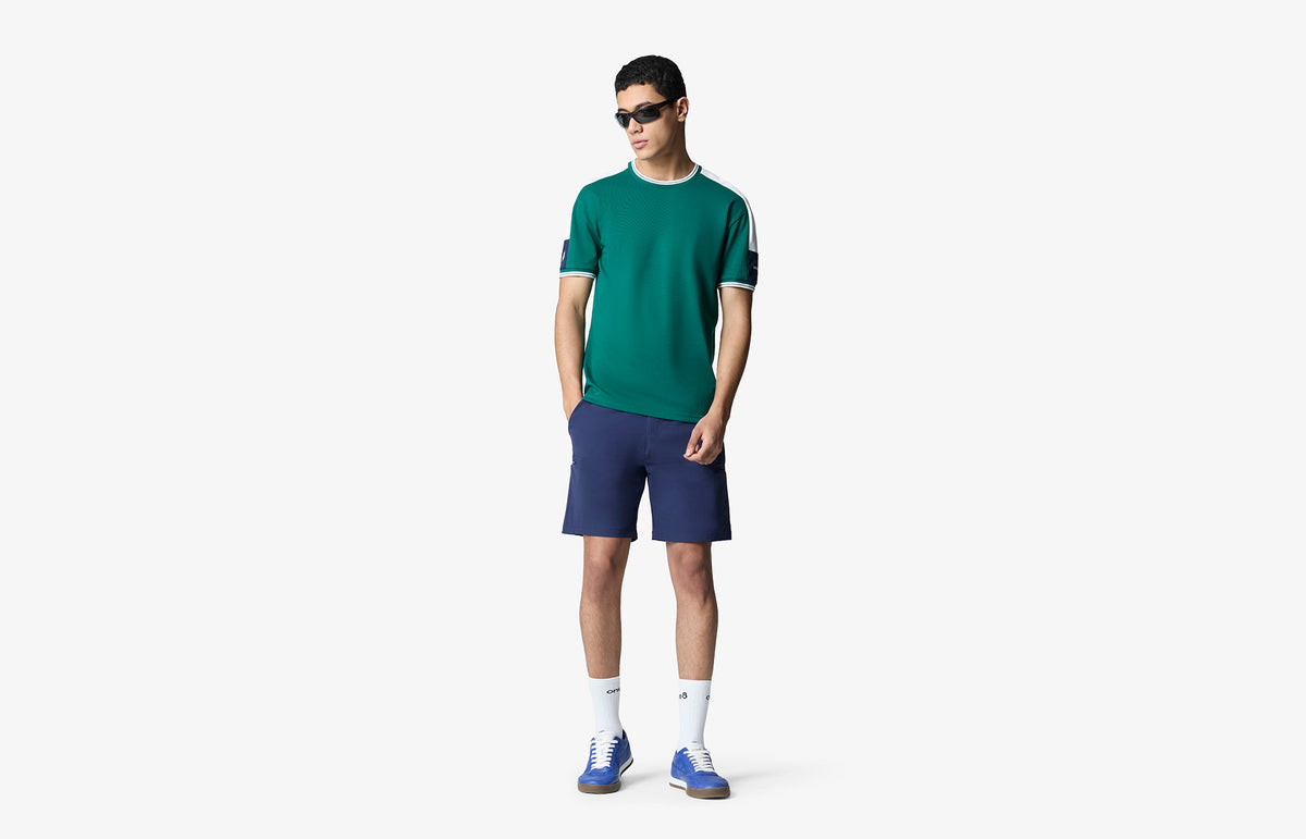 Cricket Two Tone T-Shirt - Green