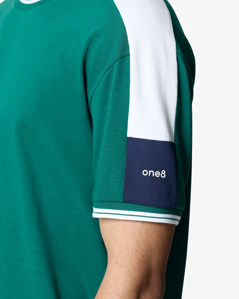 Cricket Two Tone T-Shirt - Green