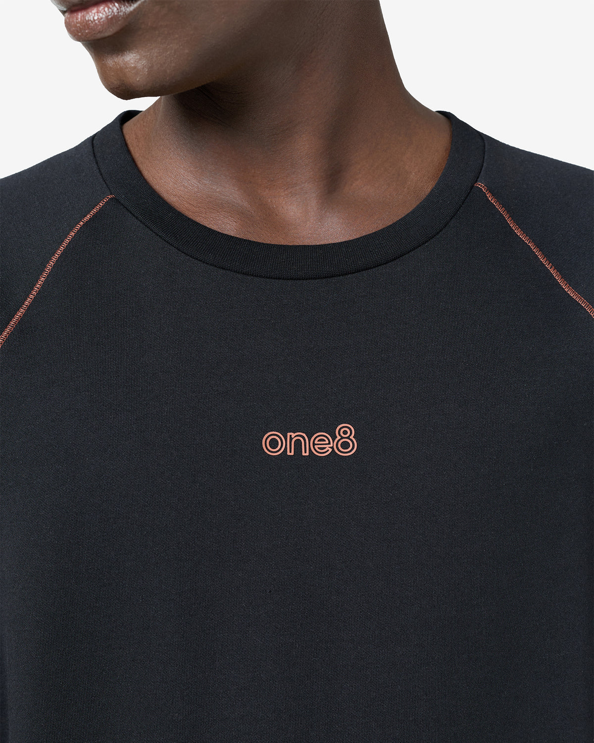 Raglan Tape Tee - Black