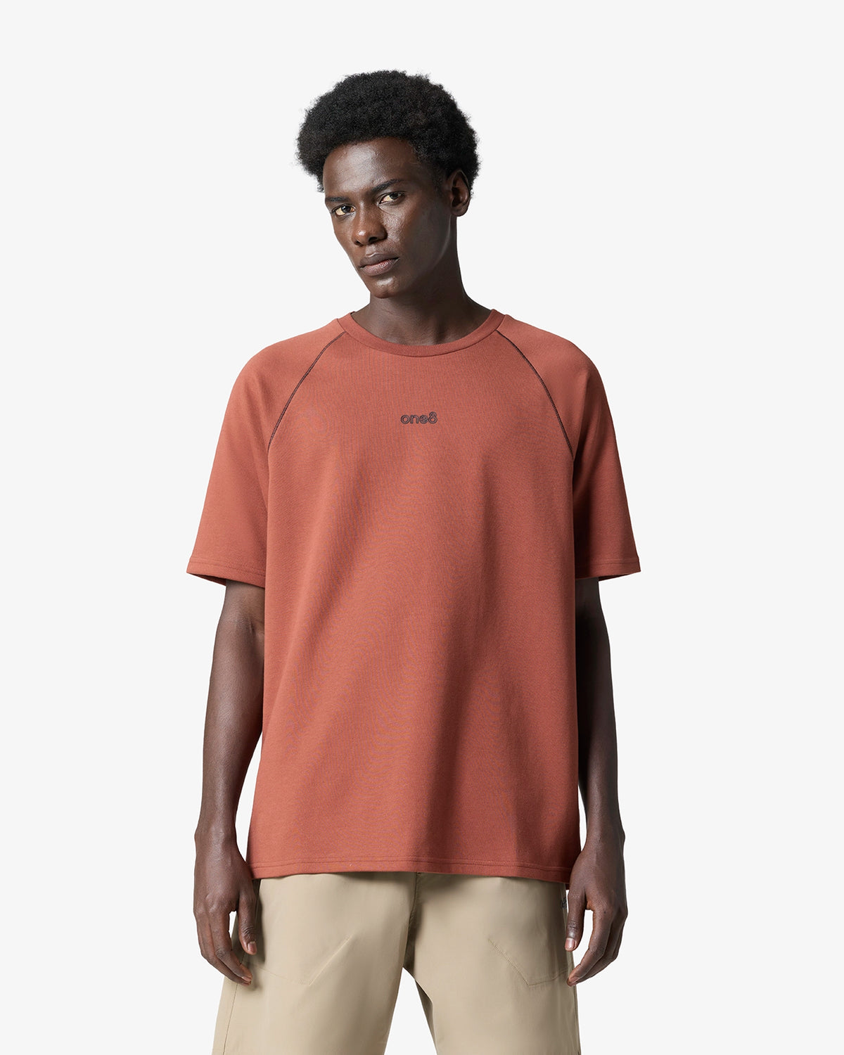 Raglan Tape Tee - Brown