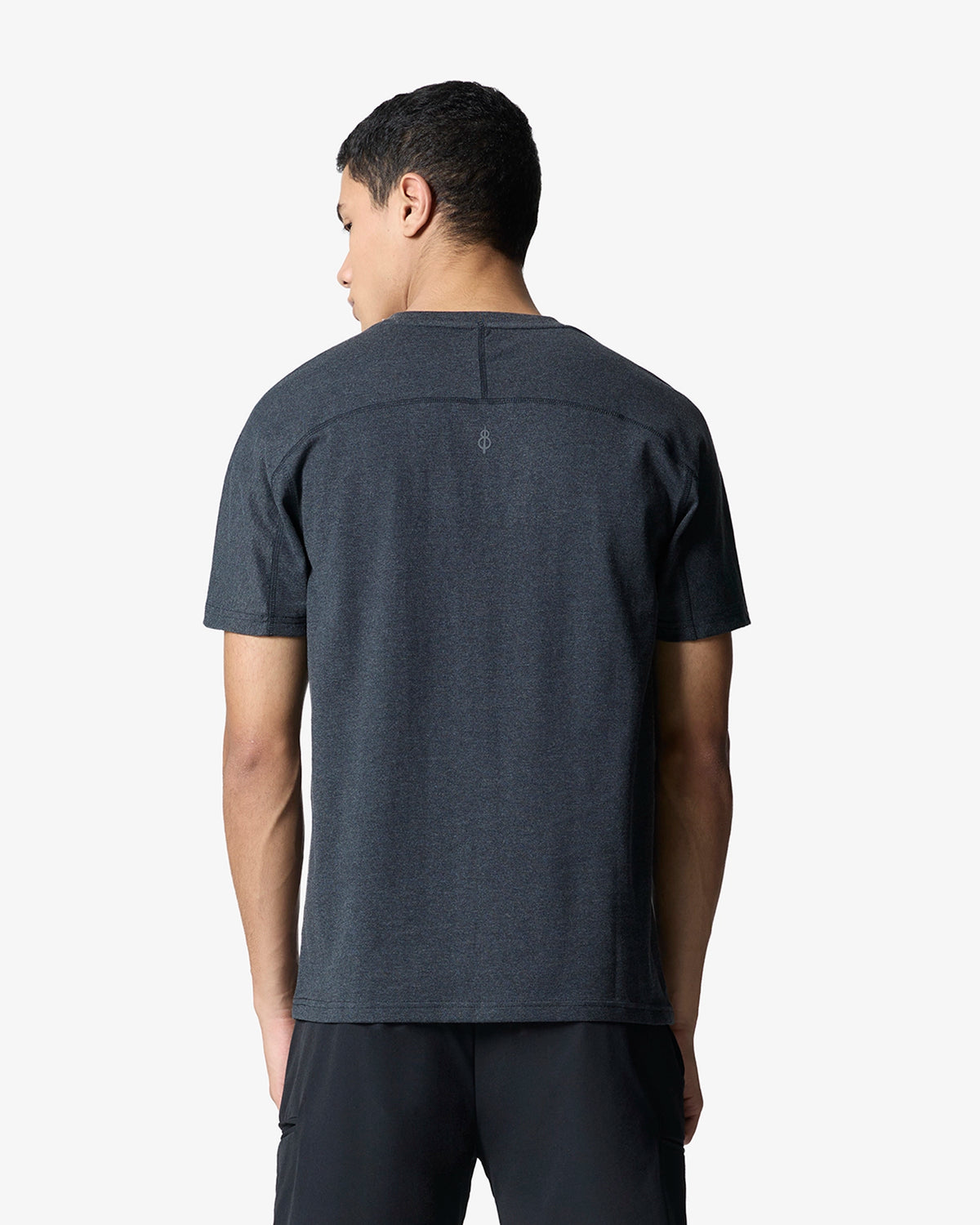 Sonic Contour Melange Tee - Black