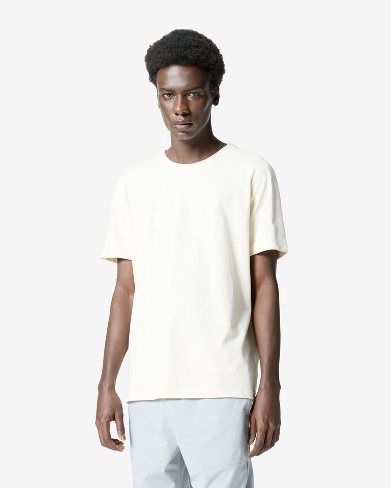 Sonic Contour Melange Tee - Off White