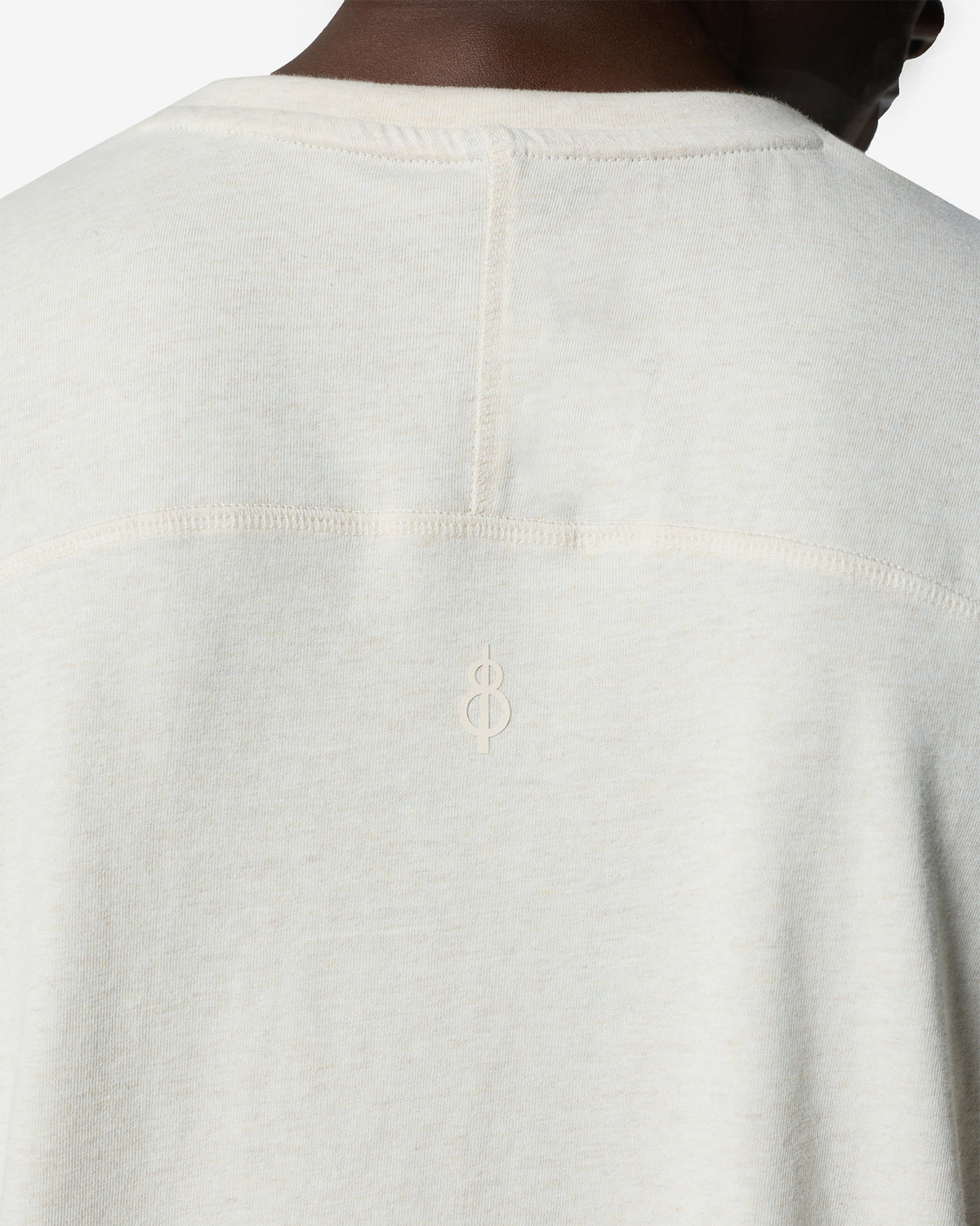 Sonic Contour Melange Tee - Off White