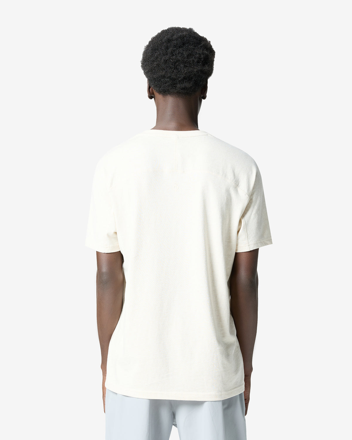 Sonic Contour Melange Tee - Off White