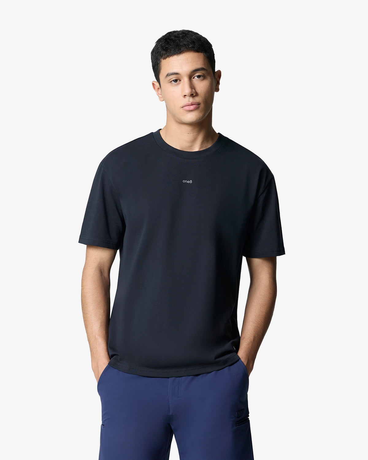 Signature Back Circle Tee - Black