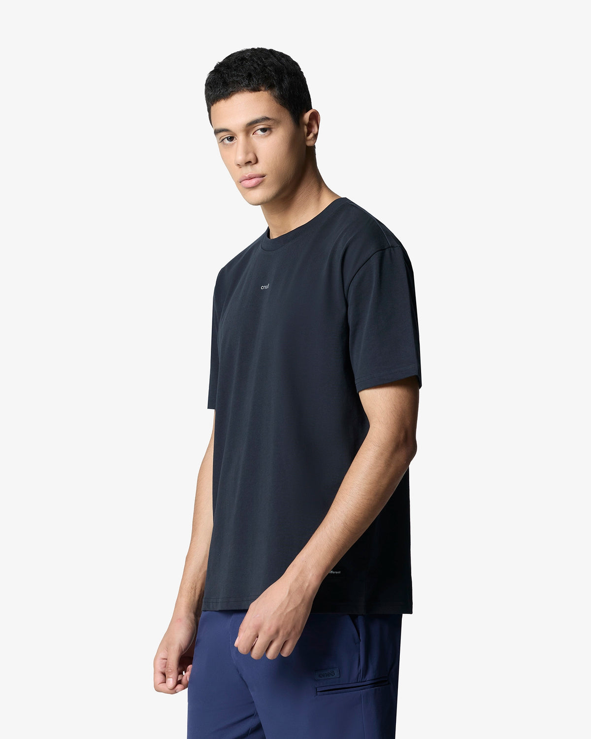 Signature Back Circle Tee - Black