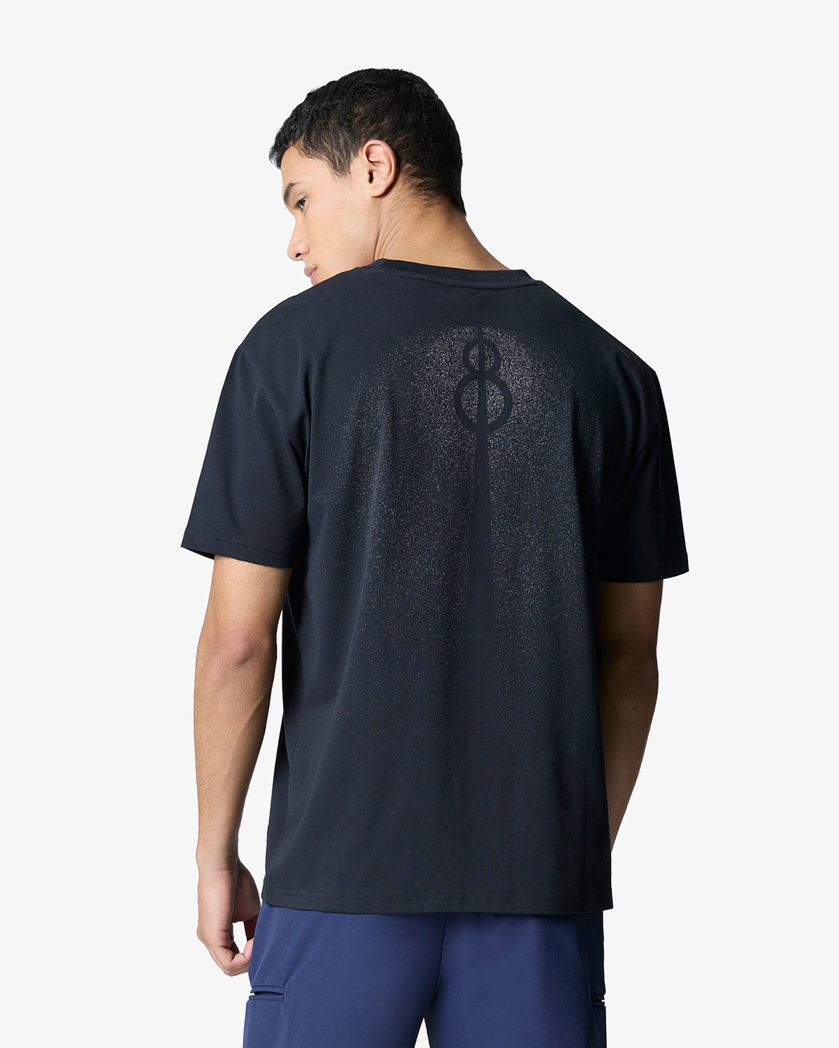 Signature Back Circle Tee - Black