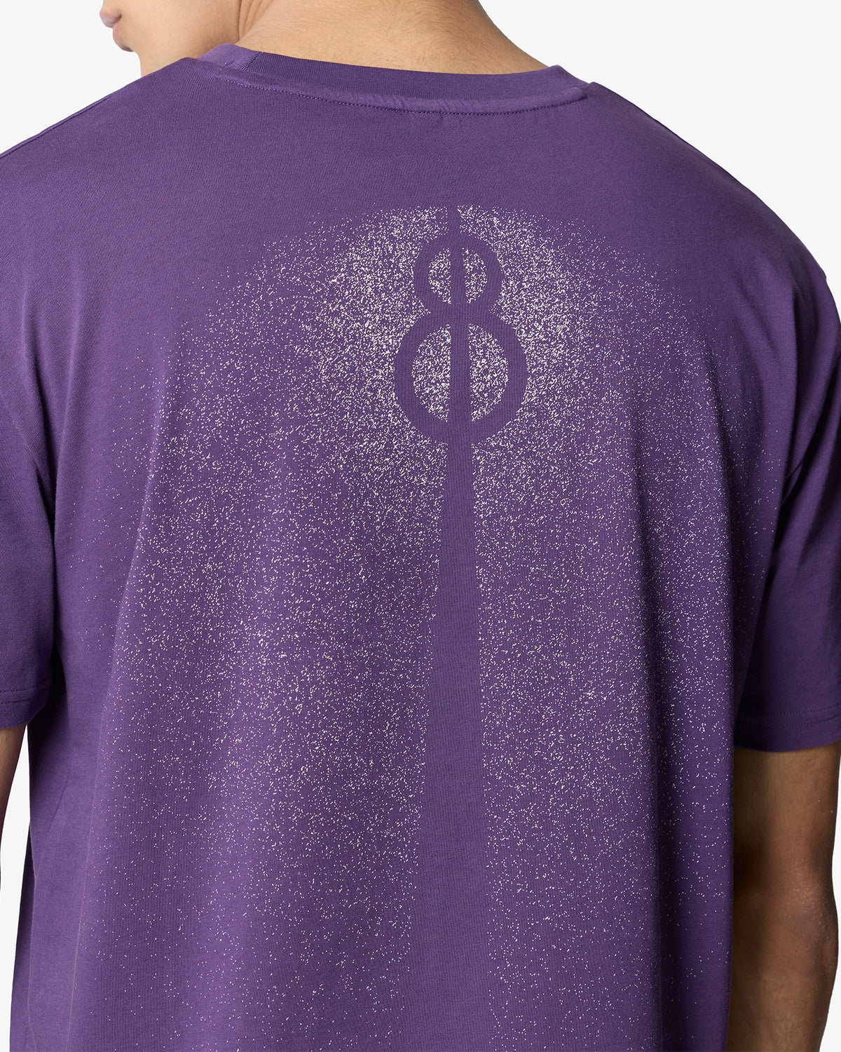 Signature Back Circle Tee - Purple