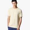 Essentials Square Patch Tee - Light Beige