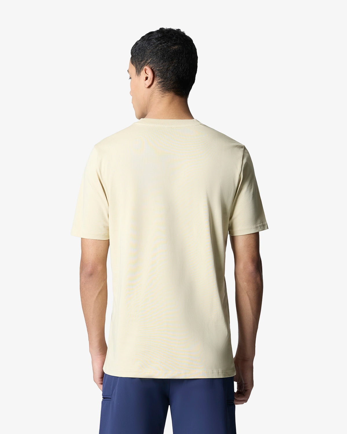 Essentials Square Patch Tee - Light Beige