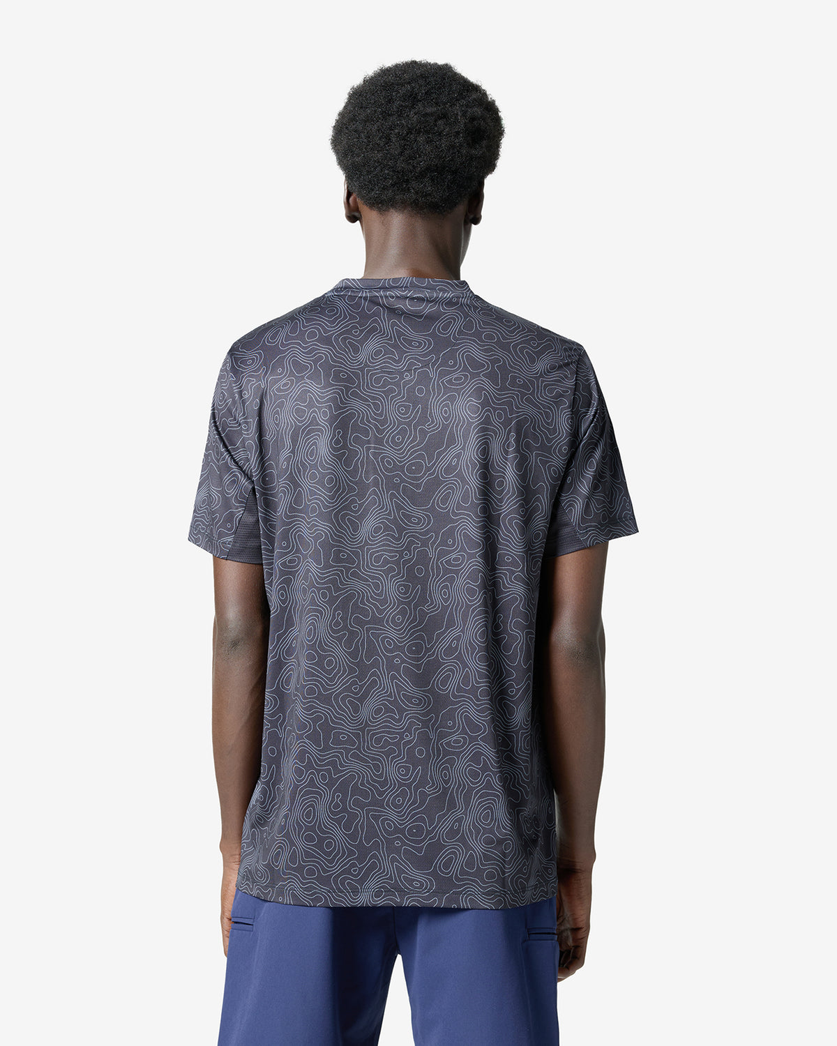 Essentials Printed Training Tee - Black