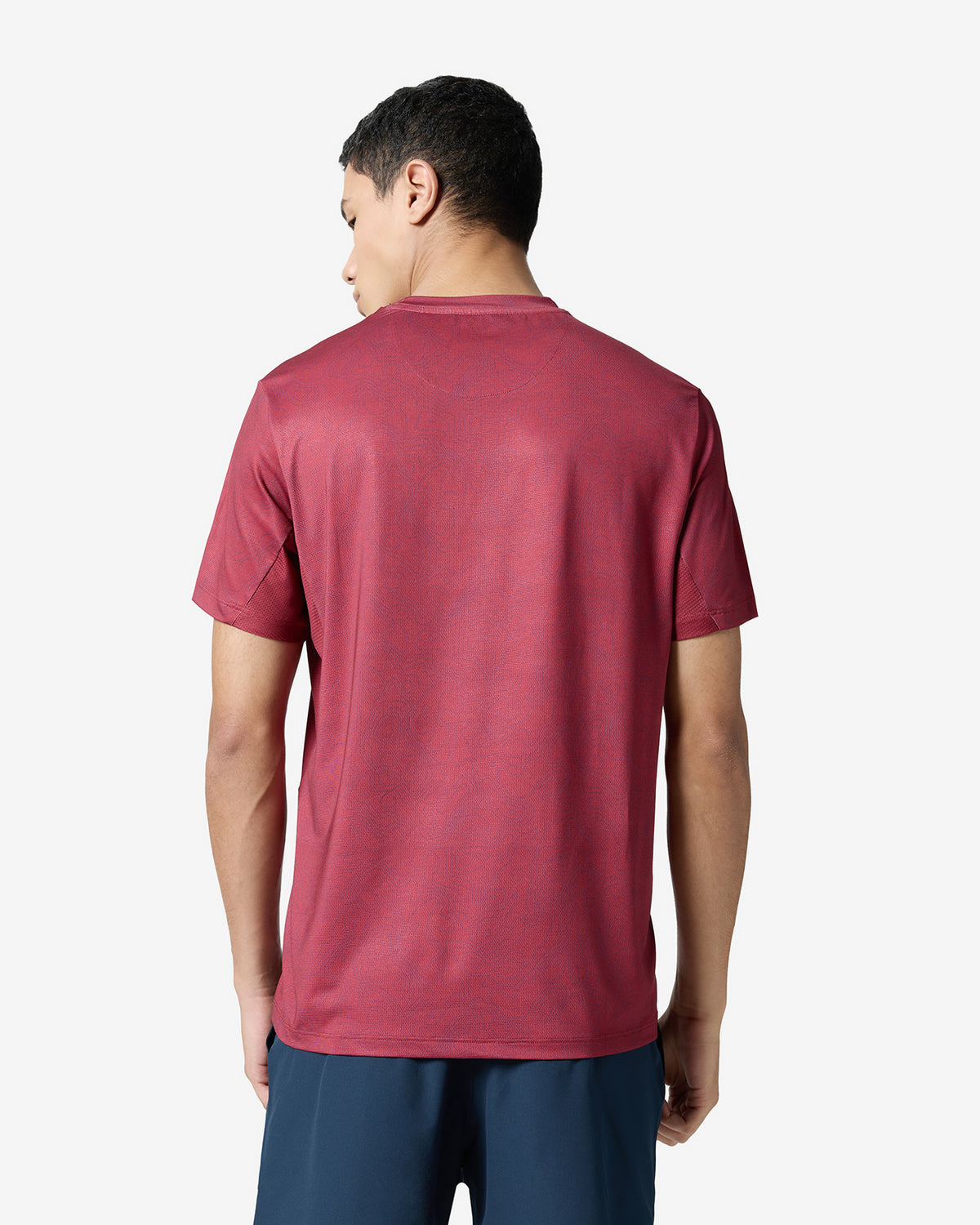 Essentials Printed Training Tee - Red