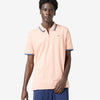 Shawl Collar Polo - Pink