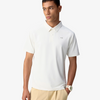 Sonic Curve Bonded Polo - White