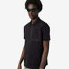 Bonded Pocket Polo - Black