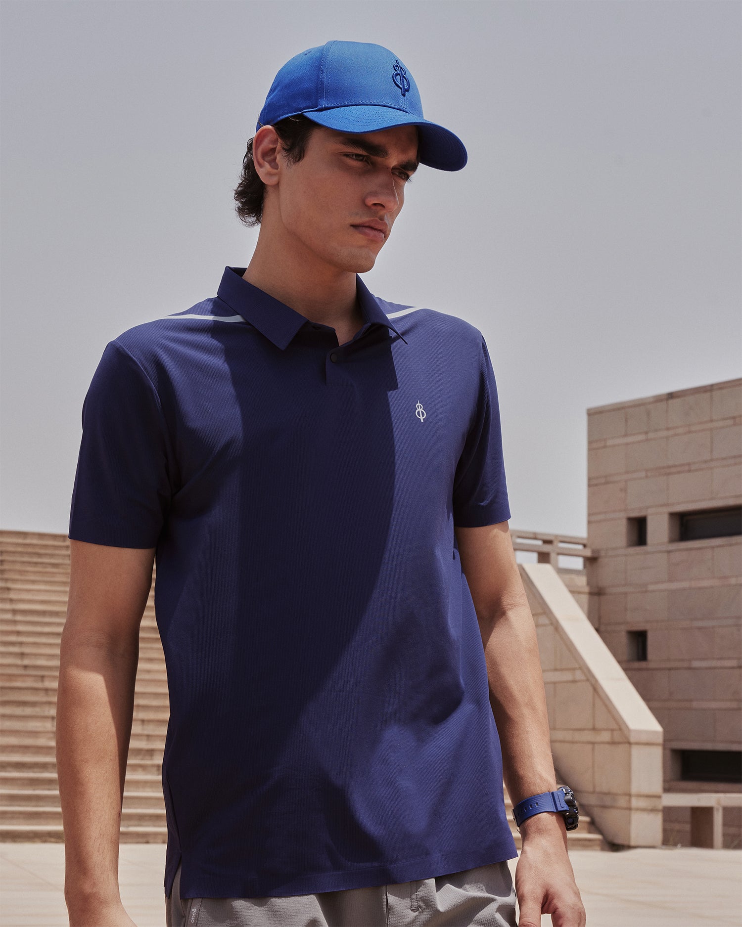 HT Tape Polo Peacoat
