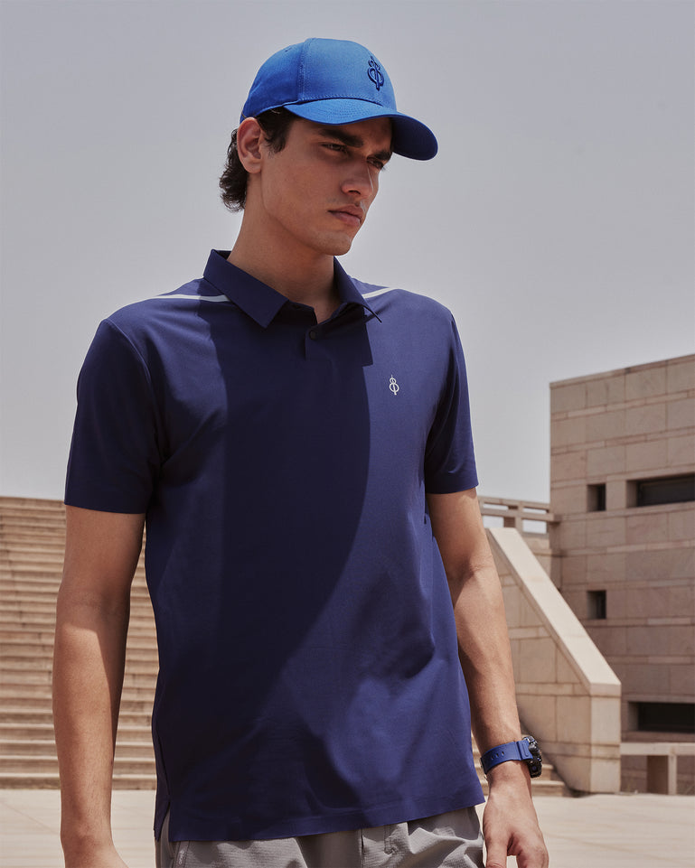 HT Tape Polo Peacoat