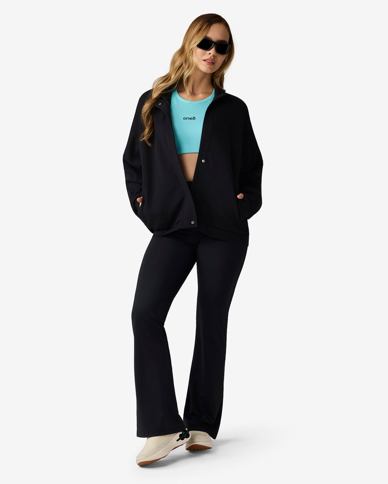 Pin High Trucker Jacket Black Beauty