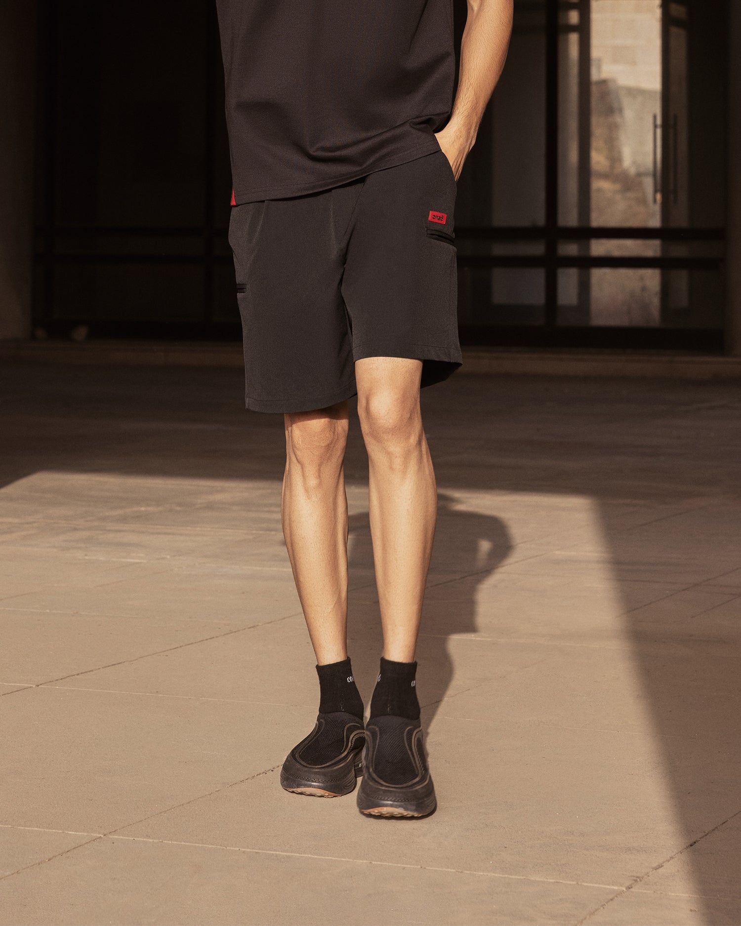 Technical Shorts Black Beauty