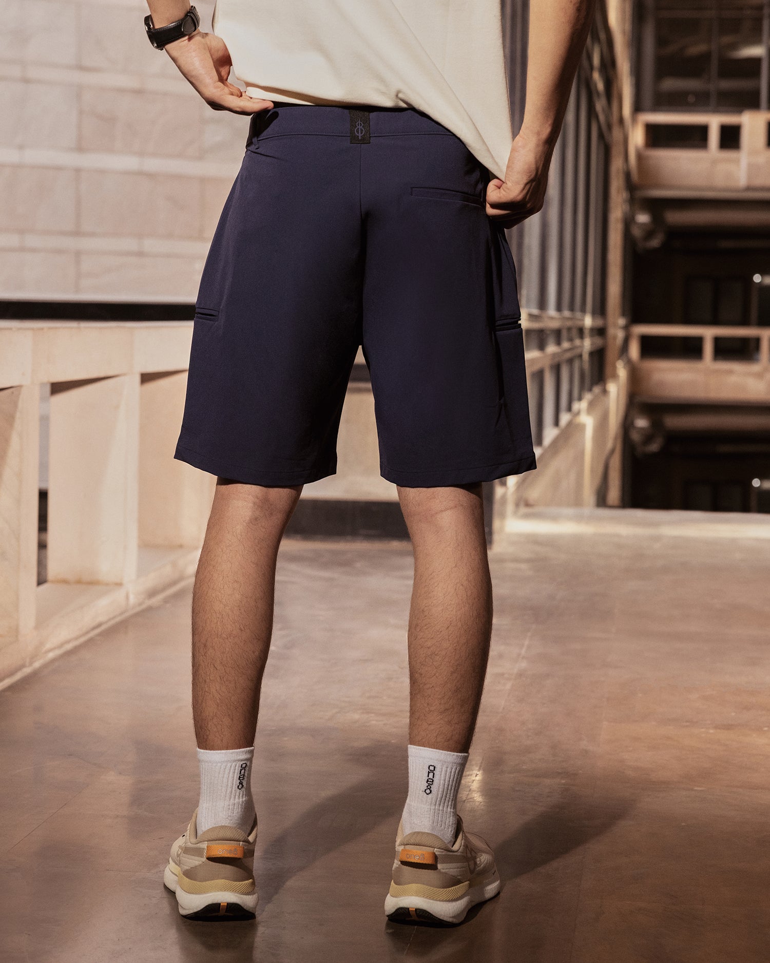 Technical Shorts Peacoat