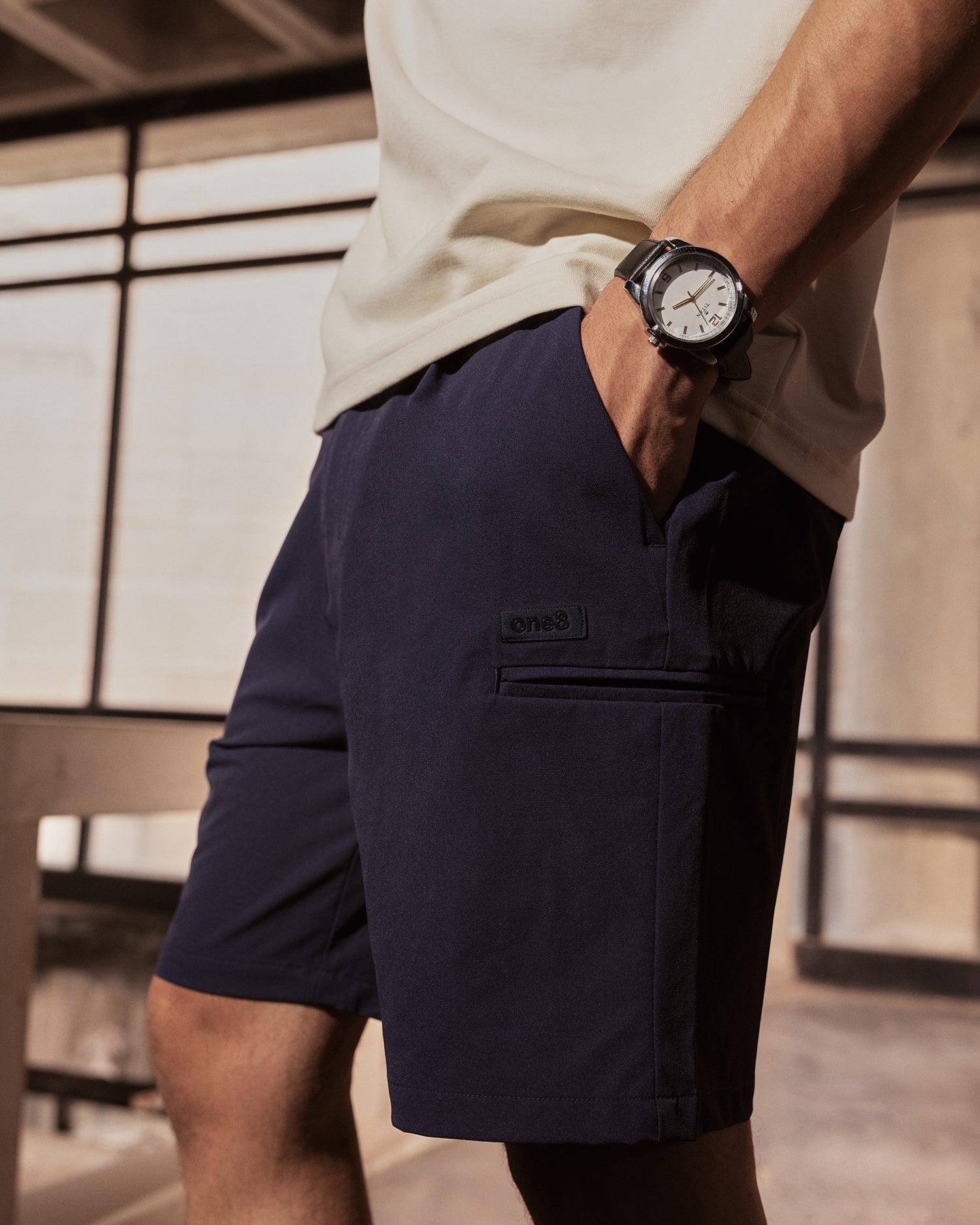 Technical Shorts Peacoat